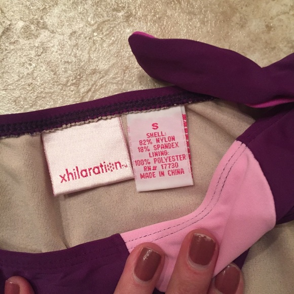 Xhilaration | purple polka dot bikinis - Picture 2 of 3